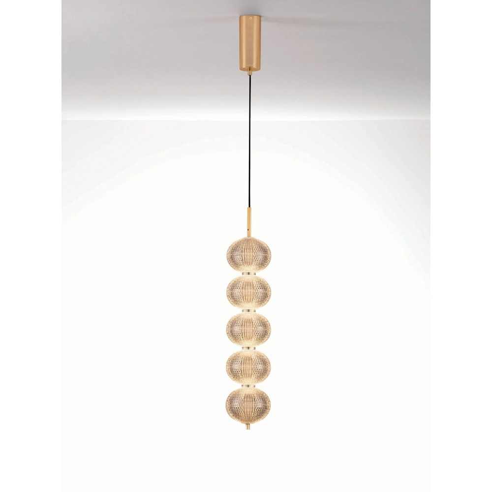Unique pendant lamp Klelia Gold Lyora 5212017452665