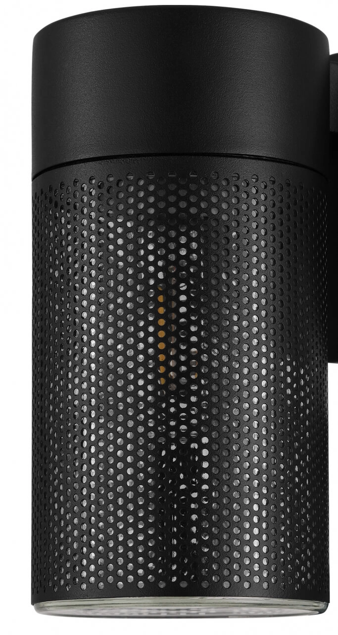 Black wall light Fantecolo