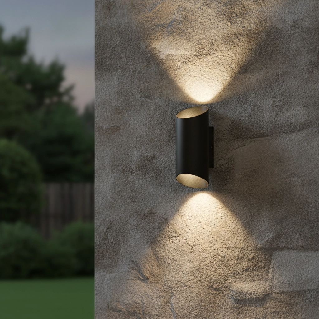 Surface-mounted spot Nocta anthracite
