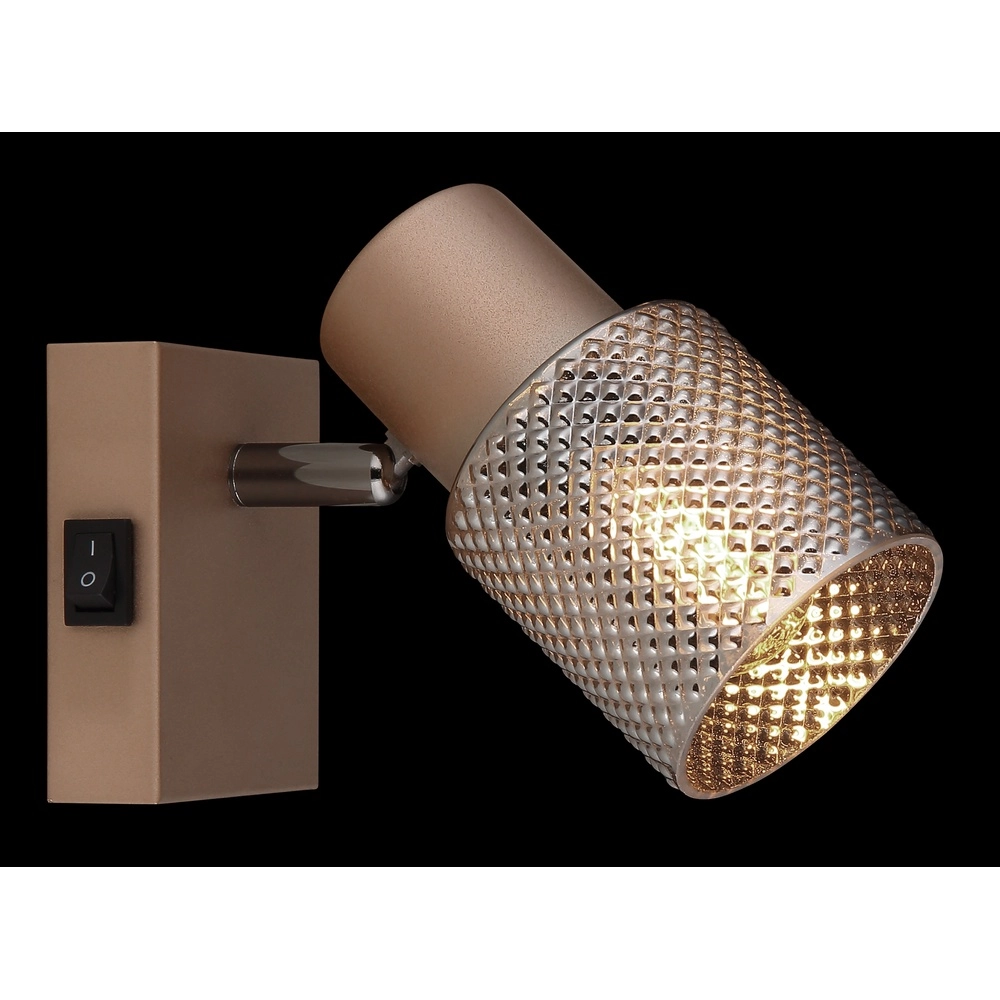 Wall lamp Satella coffee brown Globo 9007371471560