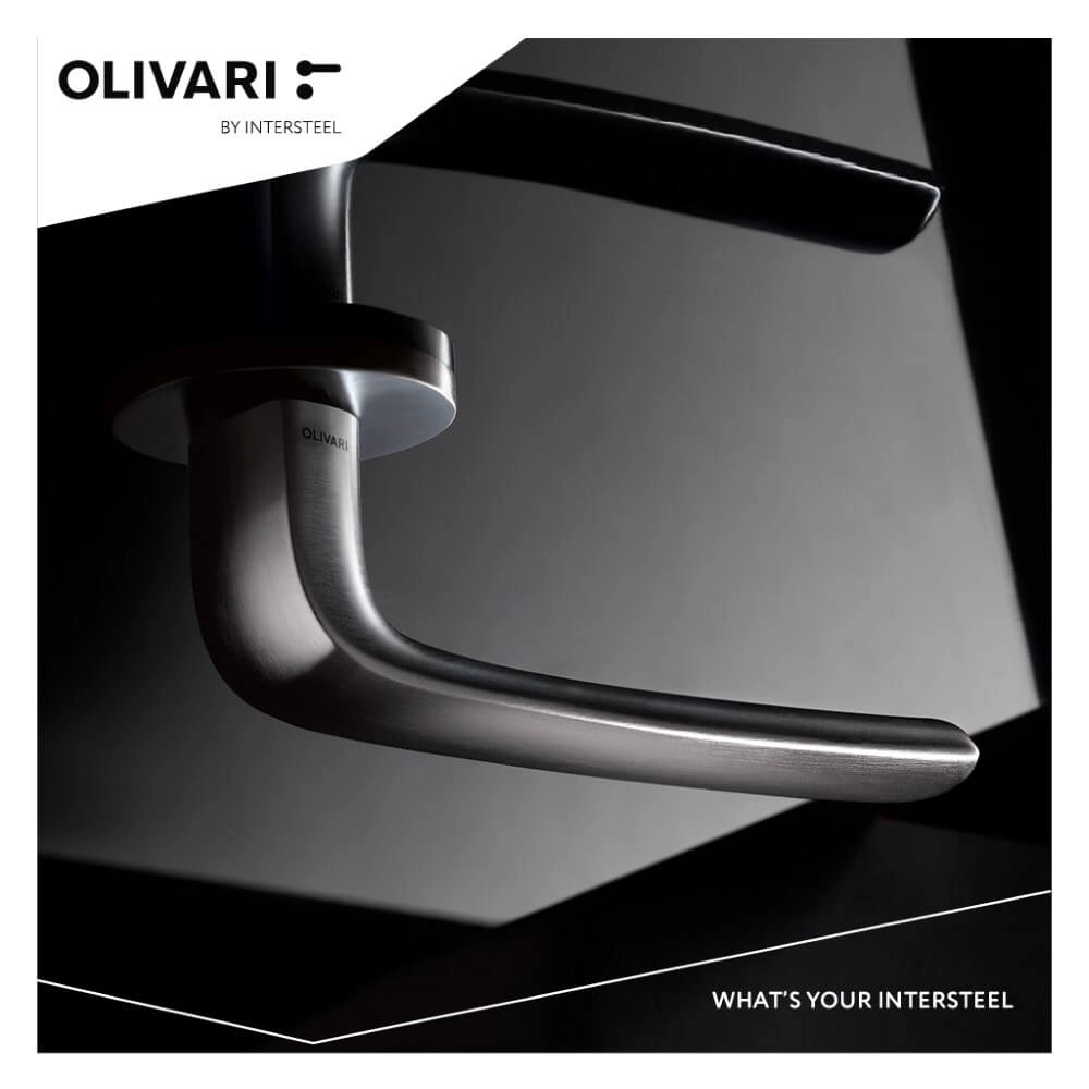 Door handle Diva chrome matt Olivari 8714186546024