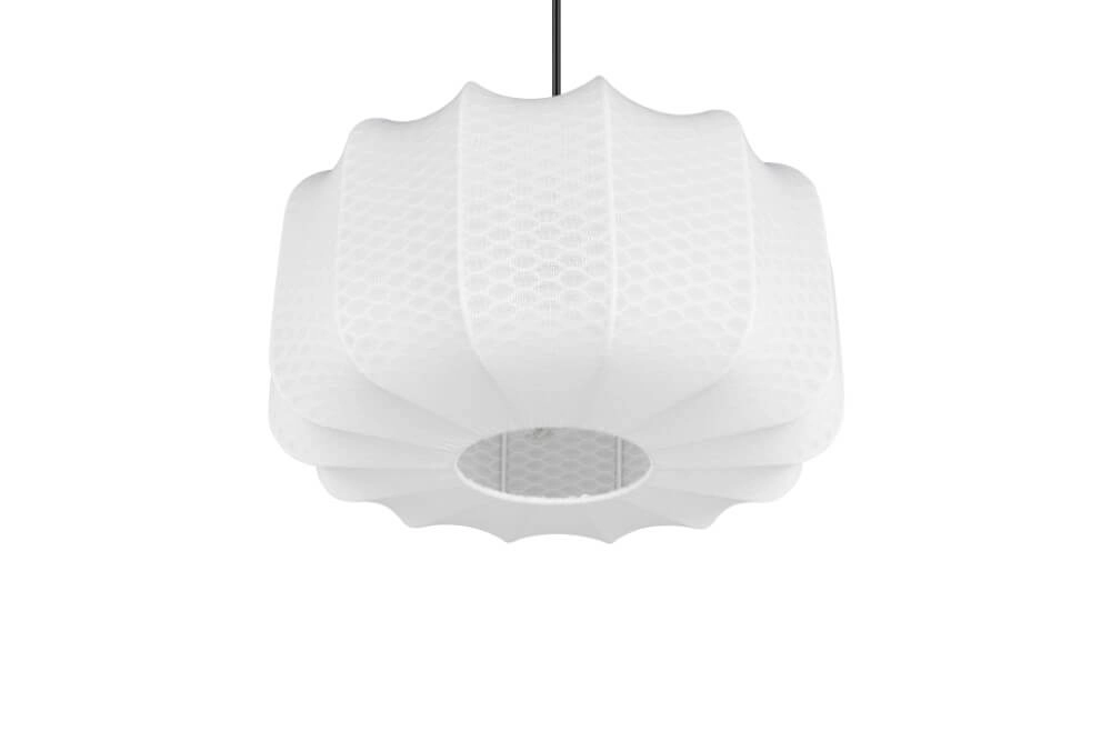 White design pendant lamp Madleine Ø 40cm Trio 4017807638226