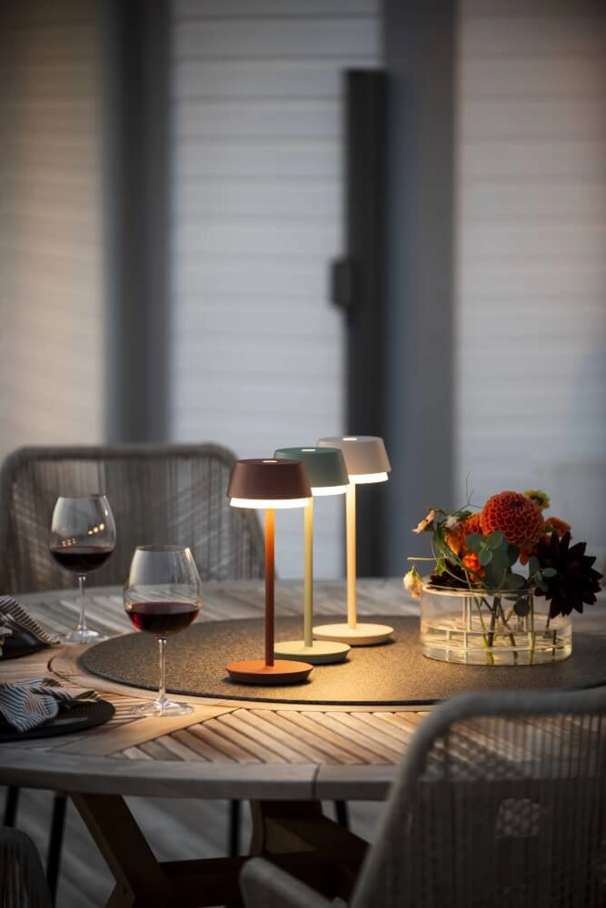 Table lamp Lyon terracotta with RGB function KonstSmide 7318307830965