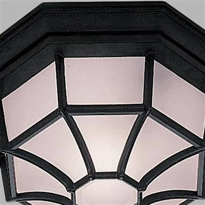 Classic ceiling lamp Outdoor black Searchlight 5013874294036