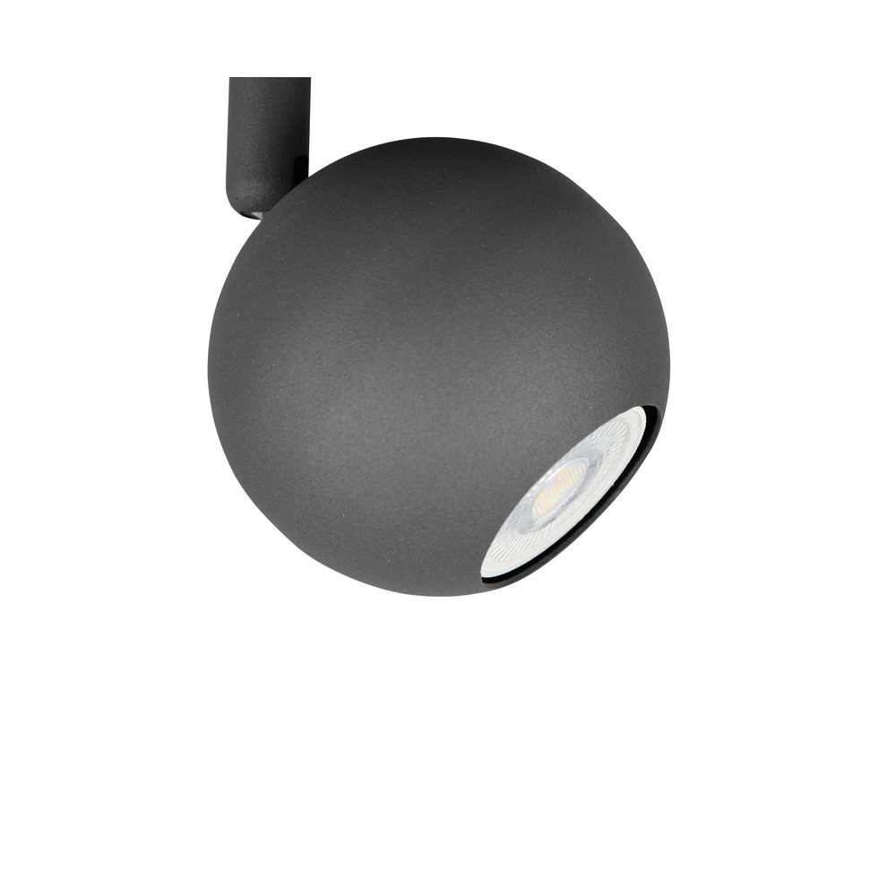 Surface-mounted spot Enaro only anthracite