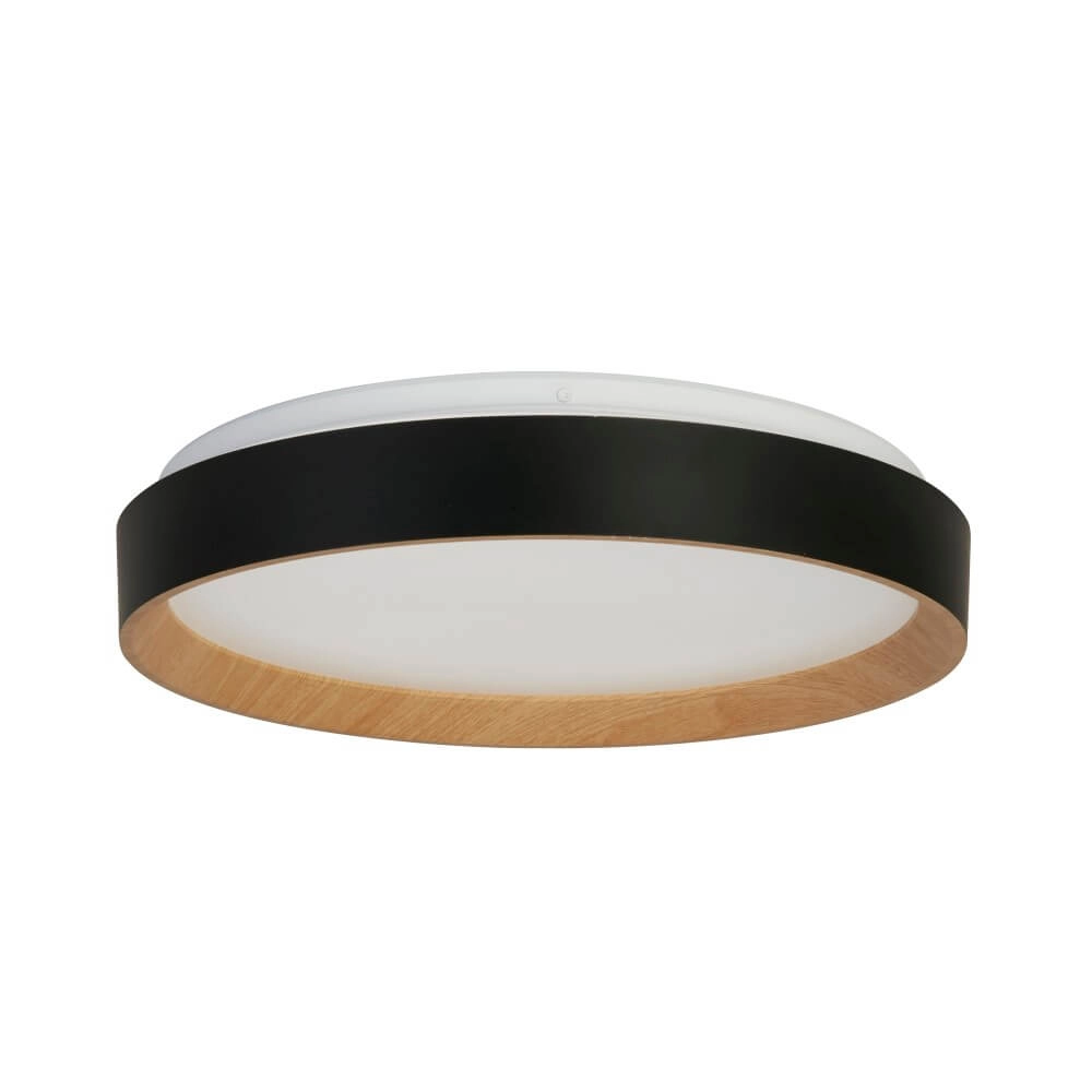 Black ceiling lamp Sorrento white window Searchlight 5053423274157