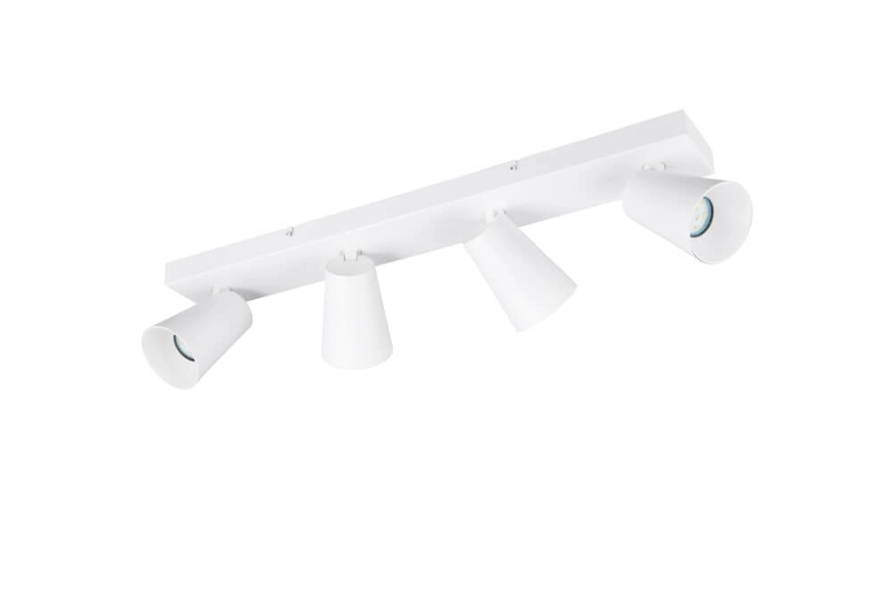 4-light surface-mounted spotlight Sharp white Trio 4017807613117
