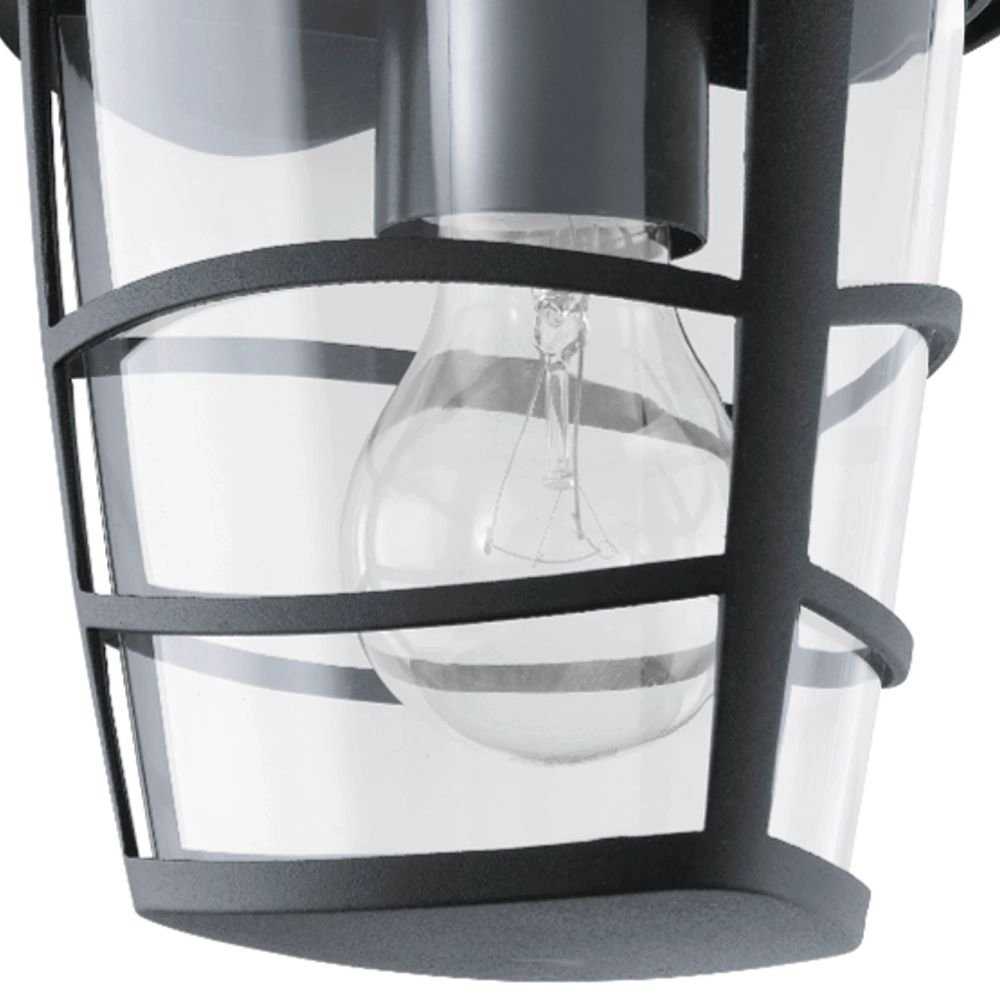 Outdoor light Aloria hanging black Eglo 9002759930981