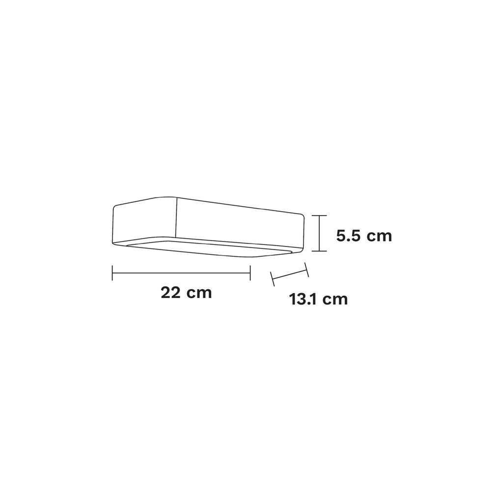 Wall lamp Ned grey Lyora 5212017417398