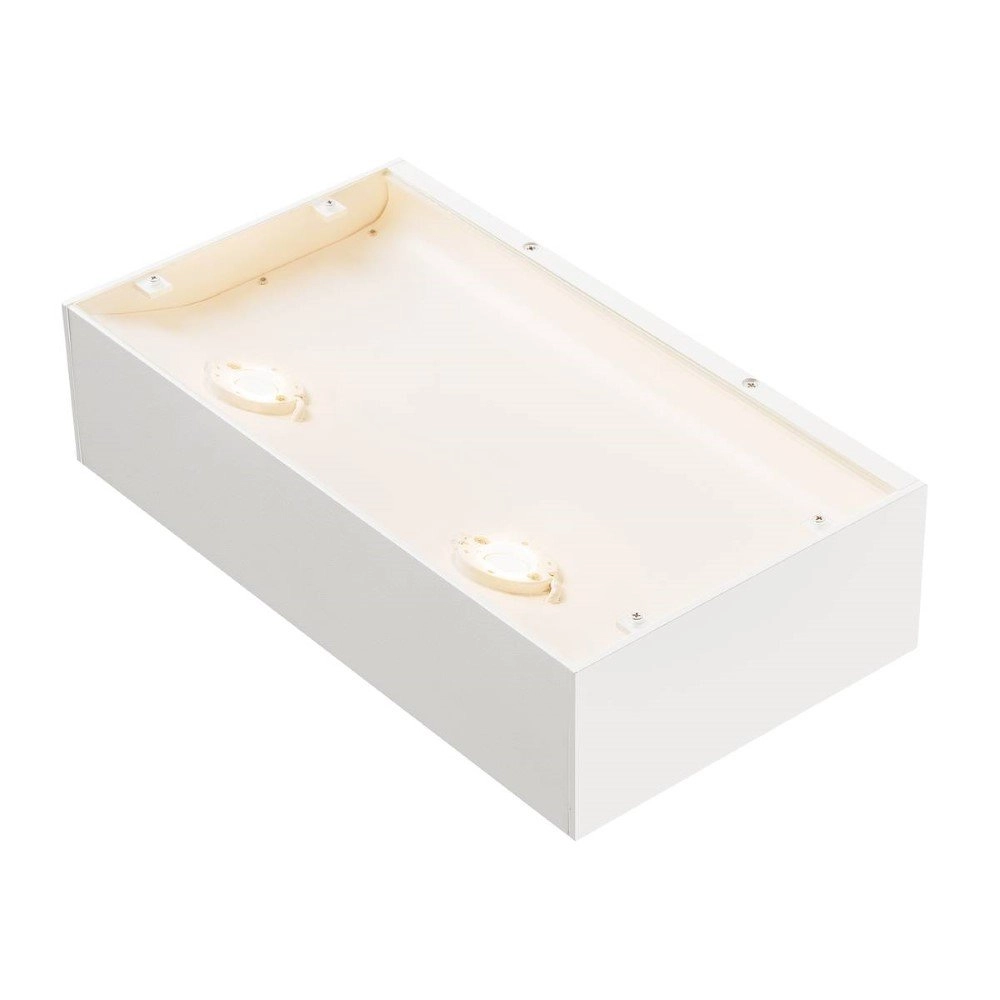 Wall lamp Shell Uplight 28cm white