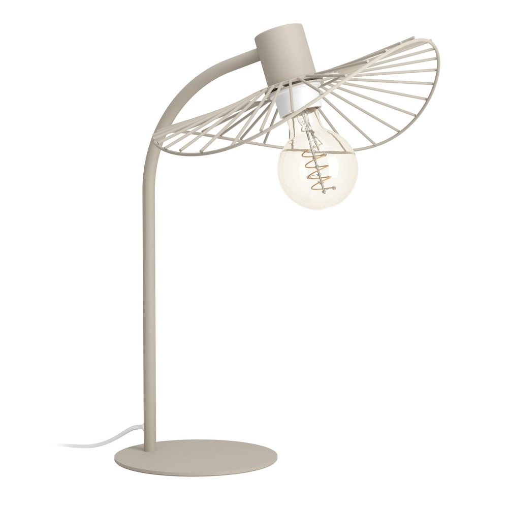Design table lamp Arroturas sand brown