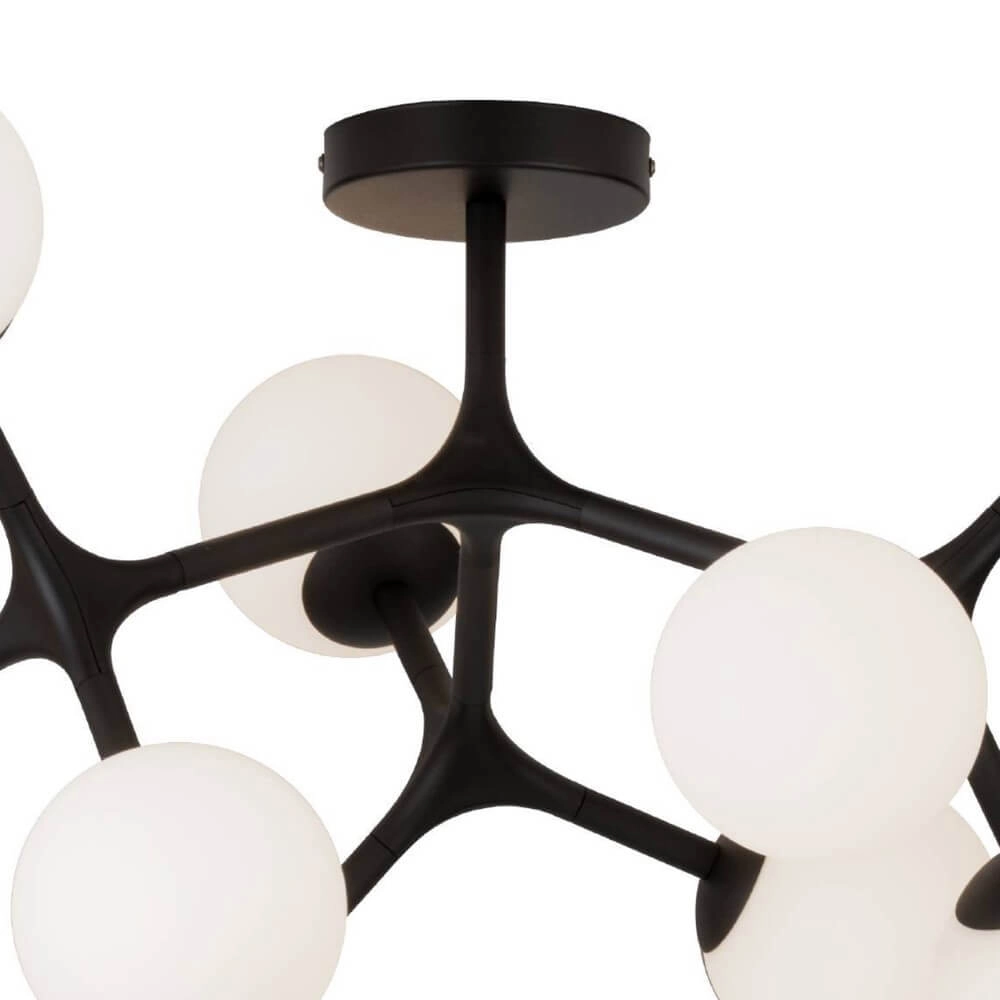 Designer ceiling lamp Maragall 9-light black Stars of Light 9002759395322
