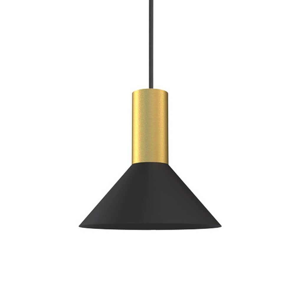 Black gold hanging lamp Hermanos