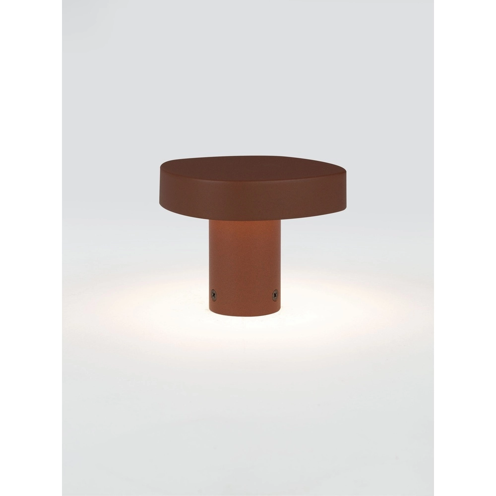 Design garden lamp Balic 10cm rust brown Lyora 5212017497161