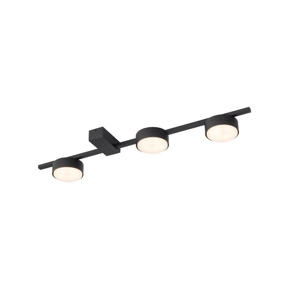 Sleek ceiling lamp Pills 3-light