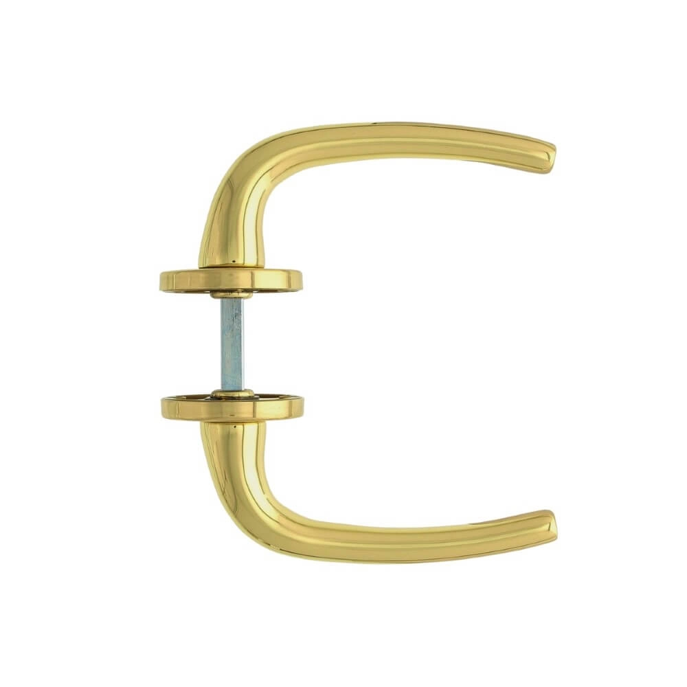 Door handle Cosmos brass lacquered Intersteel 8714186090992