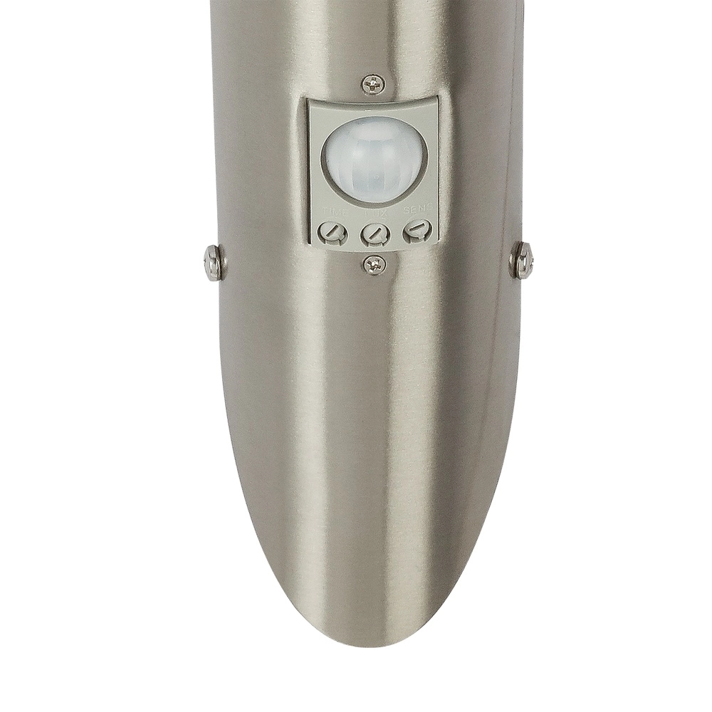 Outdoor lamp Boston Led Stainless steel with white and sensor Globo 9007371282333
