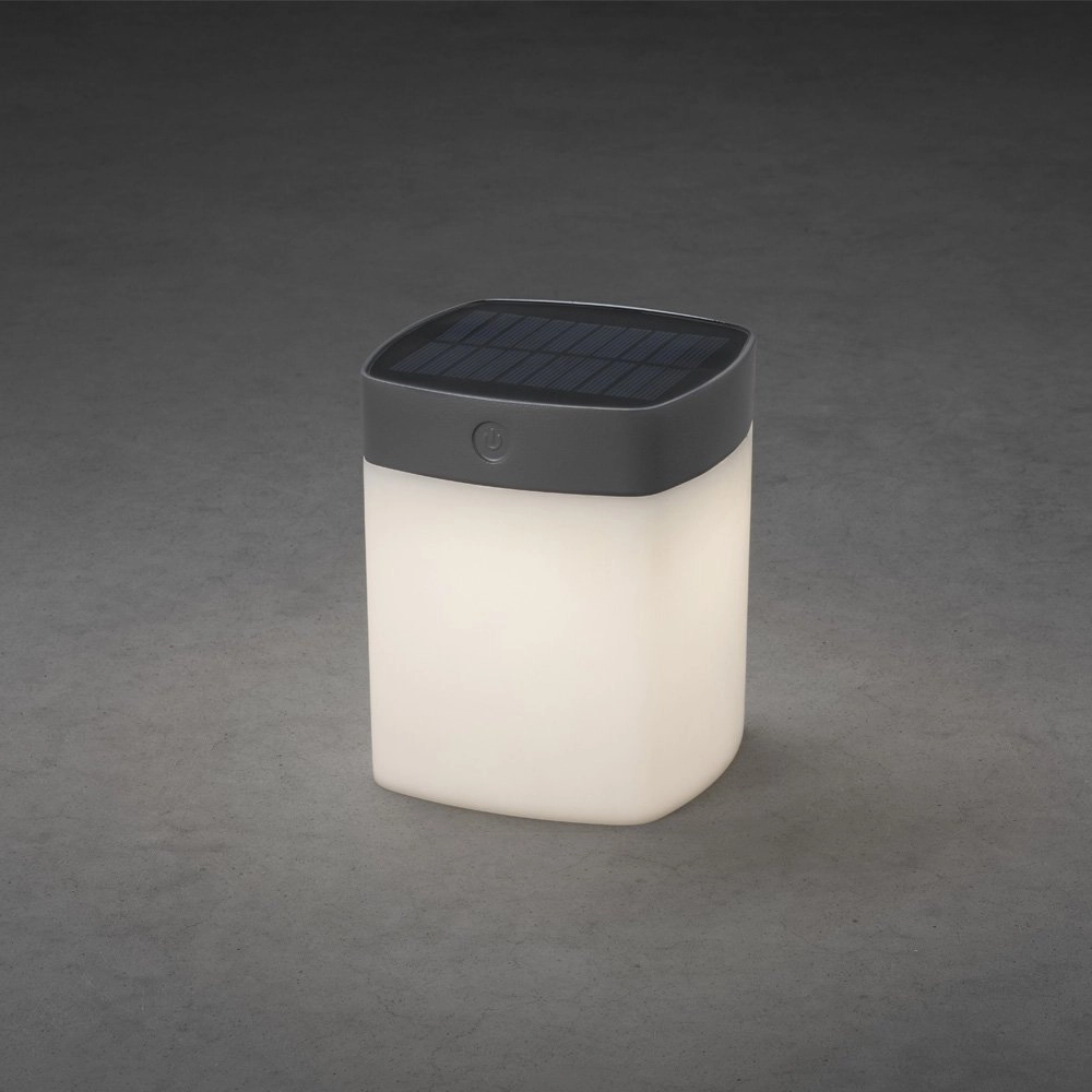 Solar table lamp Asissi 14.5cm anthracite KonstSmide 7318308063027
