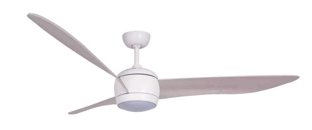 Silent ceiling fan Airfusion Nordic Ø 143cm white
