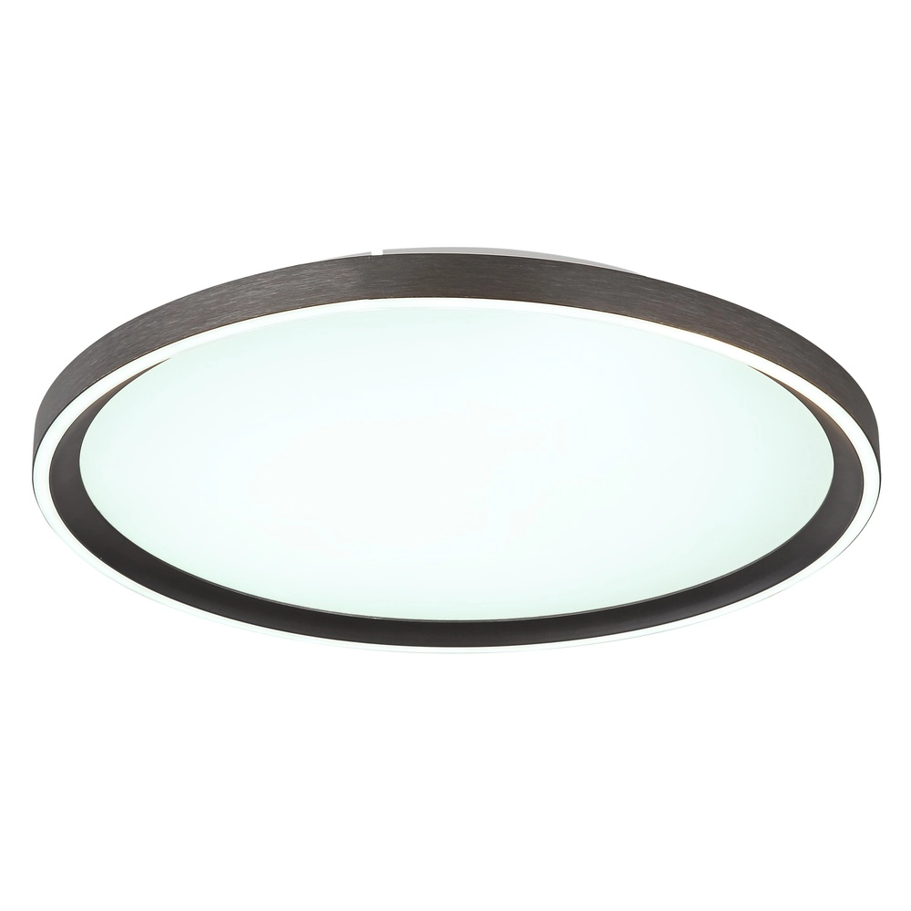 Sleek ceiling light Dublin Ø 40cm grey Globo 9007371447084