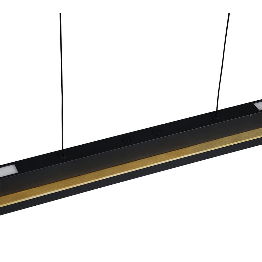 Design pendant lamp Emerson black Trio 4017807642841