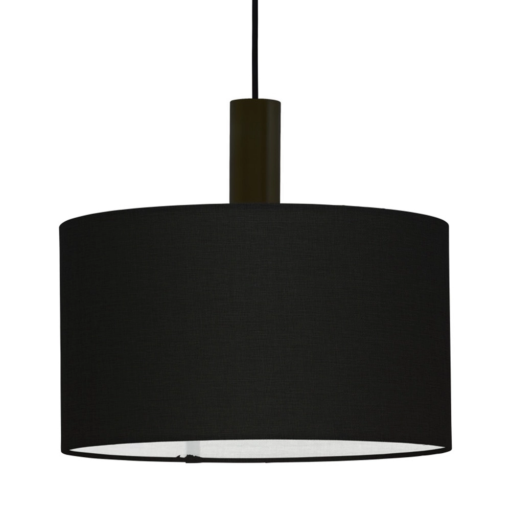 Pendant lamp Amani black Ø 38cm Eglo 9002759333546