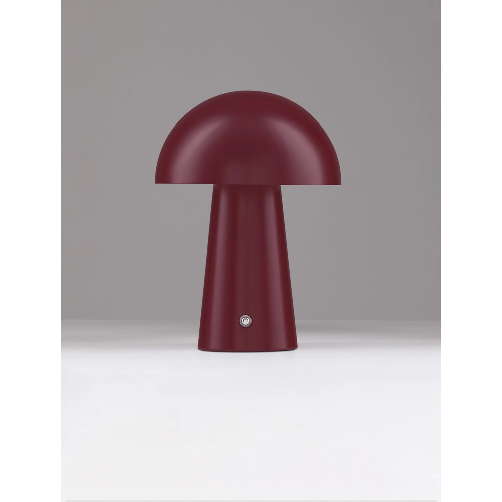 Rechargeable table lamp Ande burgundy red Lyora 5212017472137