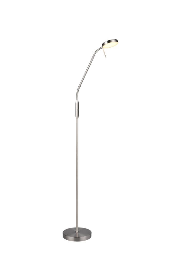 Stainless steel reading lamp Moreno Rechargeable Trio 4017807618020