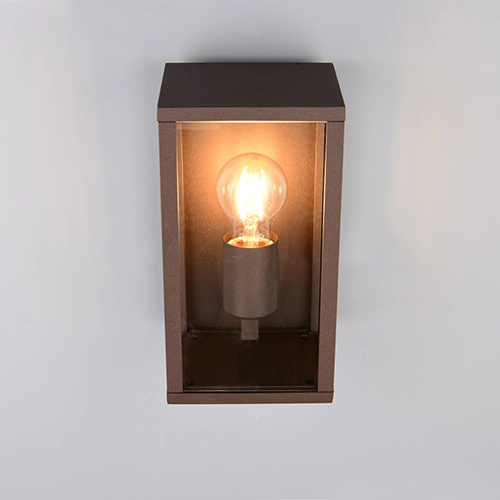 Modern wall lamp Garonne S rust brown Trio 4017807687378