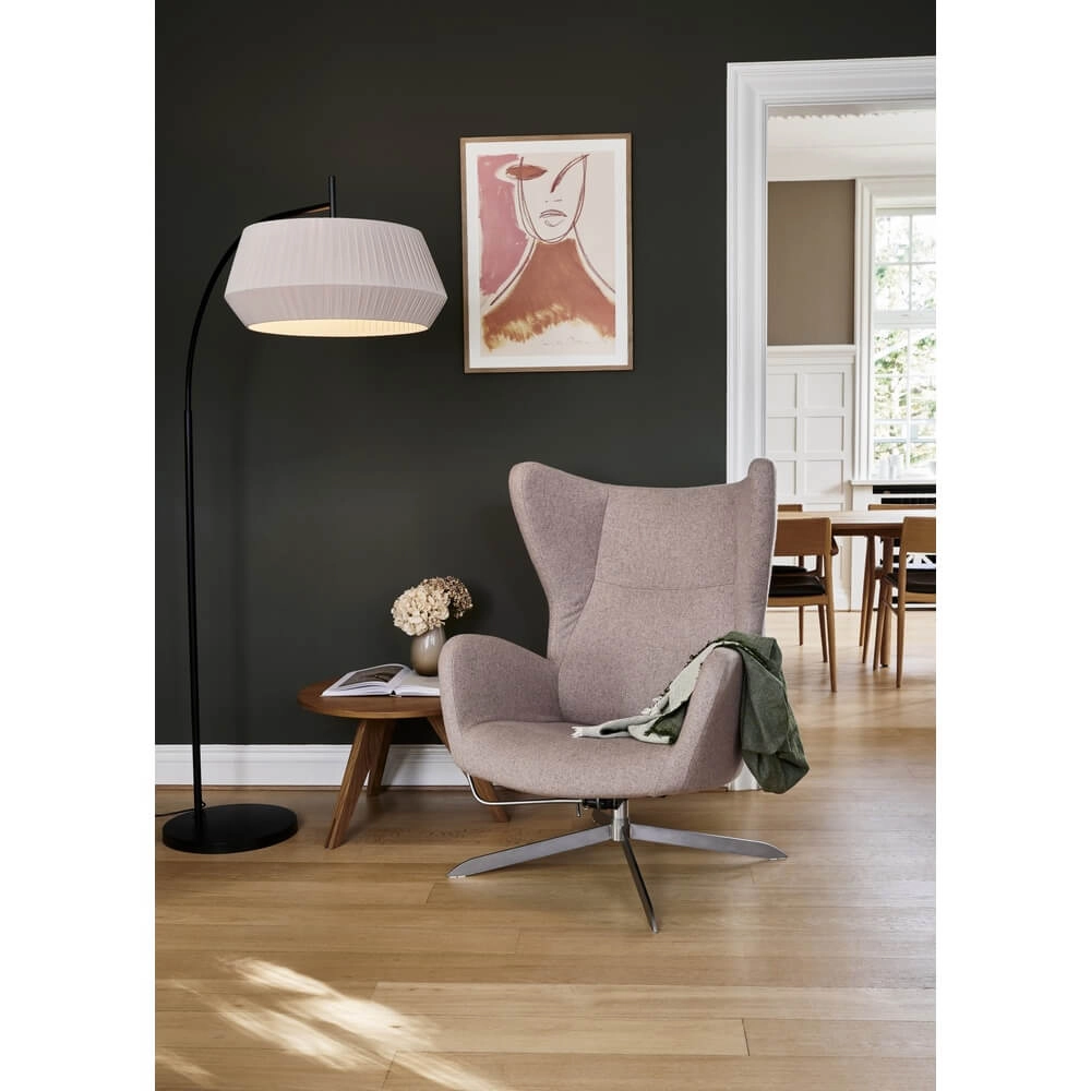 Arc lamp Dicte sand brown Ø 53cm Nordlux 5704924005602