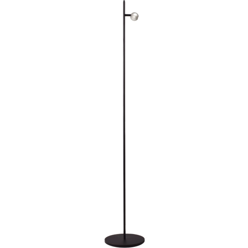Floor lamp Talana black with nickel