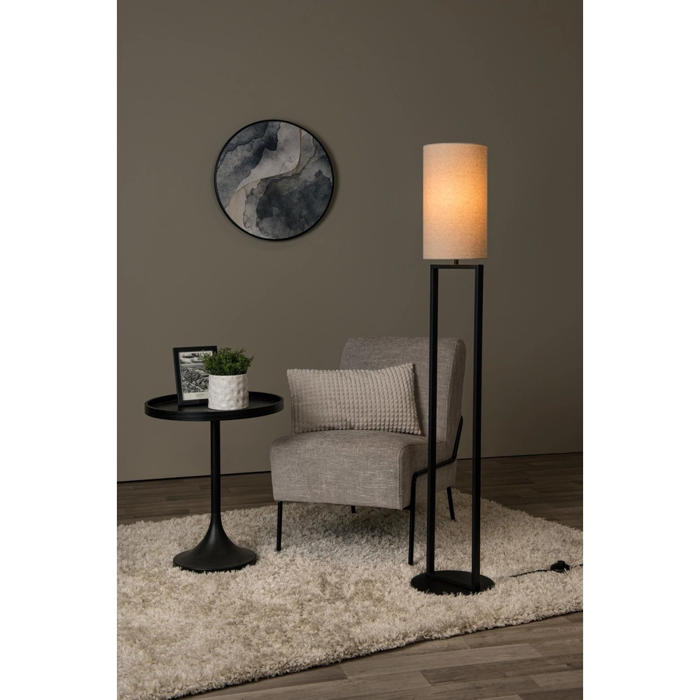 Floor lamp Herman sand brown Lucide 5411212303417