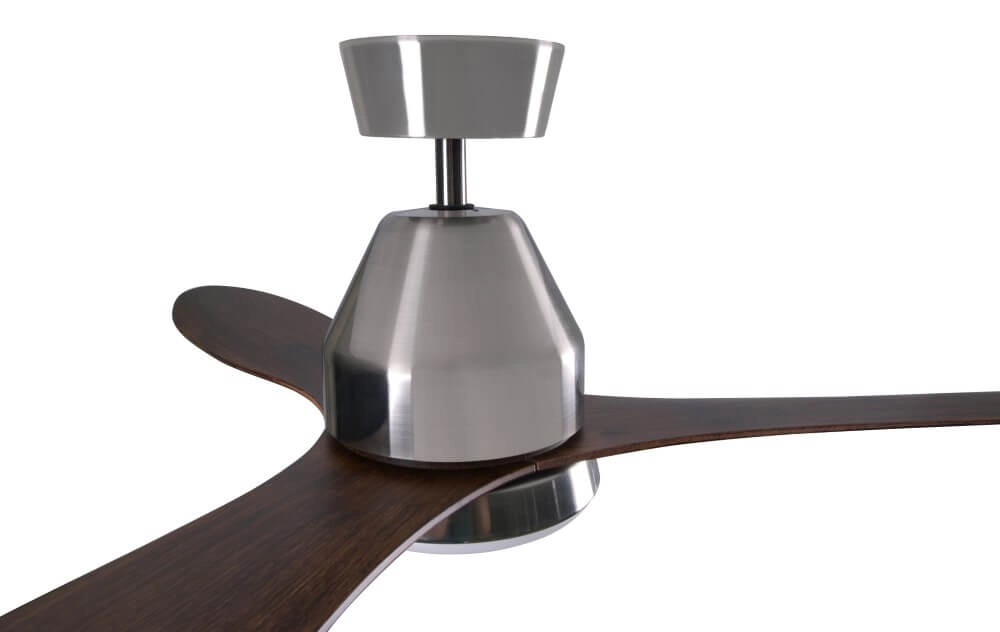 Ceiling fan wood with lamp Whitehaven Ø 143cm IP55 Beacon 9333509136484