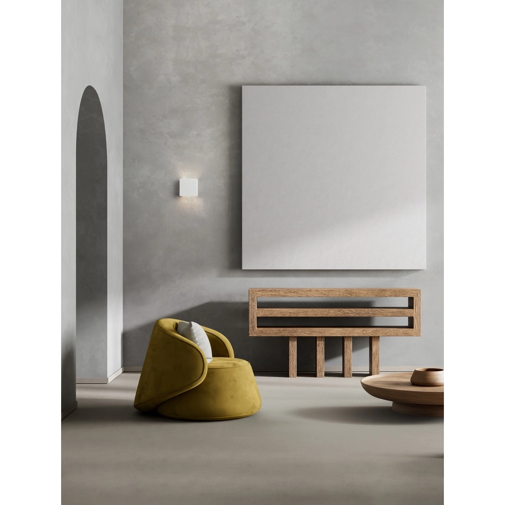 Square wall lamp Sensia white 12.5cm Lyora 5212017479259