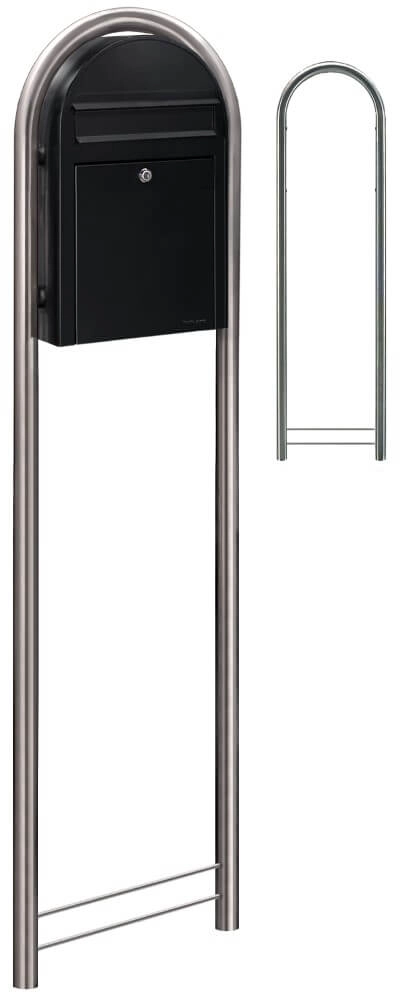 Mailbox Classic S st9005 Structure black Bobi 6417237039323