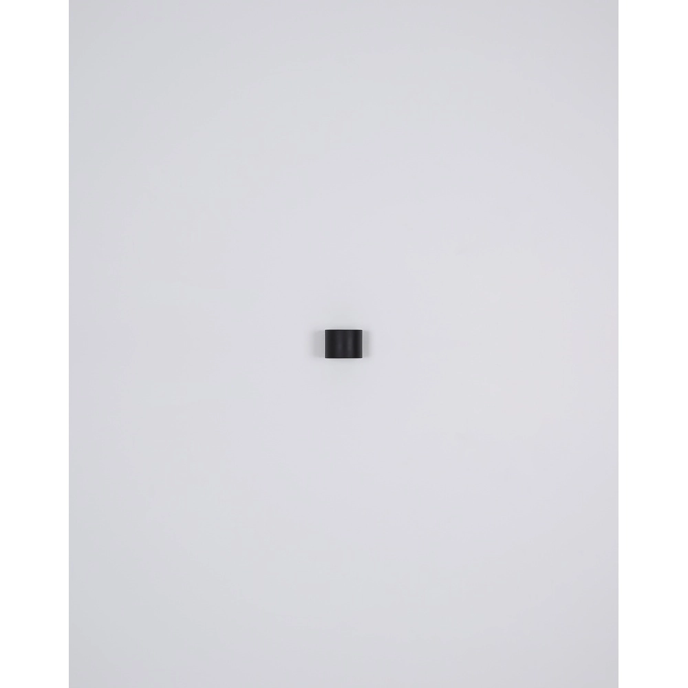 Surface-mounted spot Veronika Black up & down round Globo 9007371454037