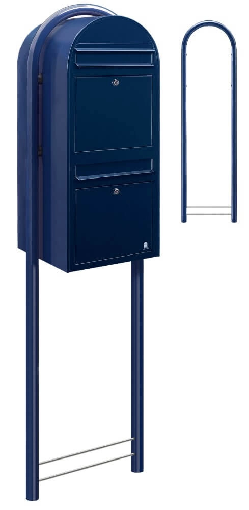 Mailbox Duo 5003 Dark blue Bobi 6417237014092