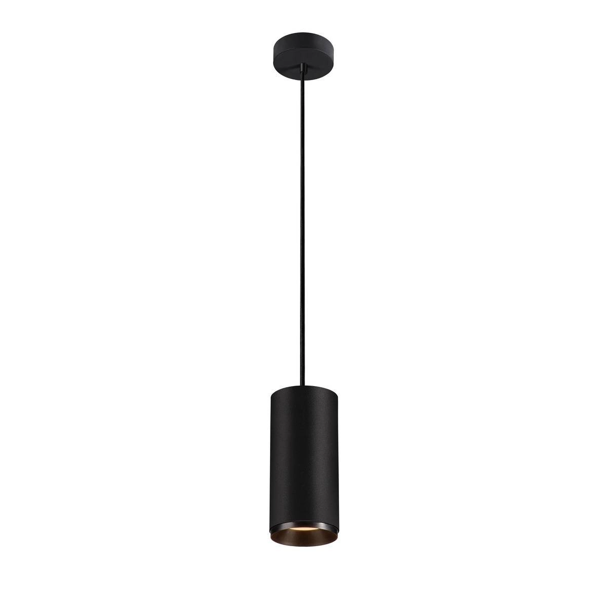 LED hanging lamp Numinos Pendel 10cm black