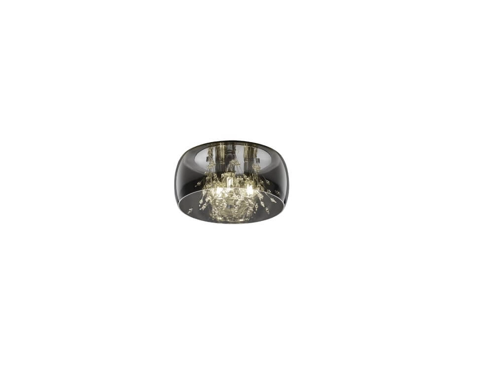 Ceiling lamp Crystel chrome-plated glass Ø 34cm