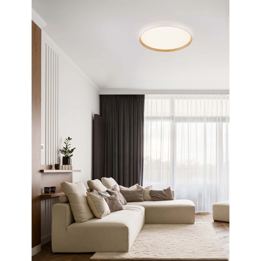 Ceiling light Vomos white Ø 60cm