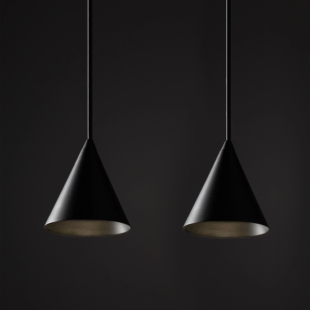 Ceiling and pendant lamp Fourty Black