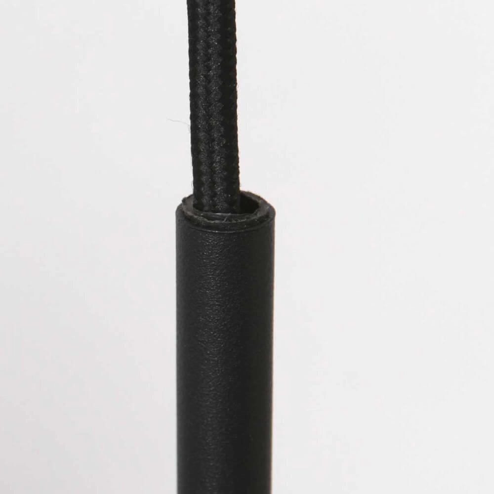 Black glass hanging lamp Bolique Ø 20cm Steinhauer 8712746166361