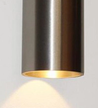 Stainless steel wall spot Brody 2 lights Artdelight 8719831730056