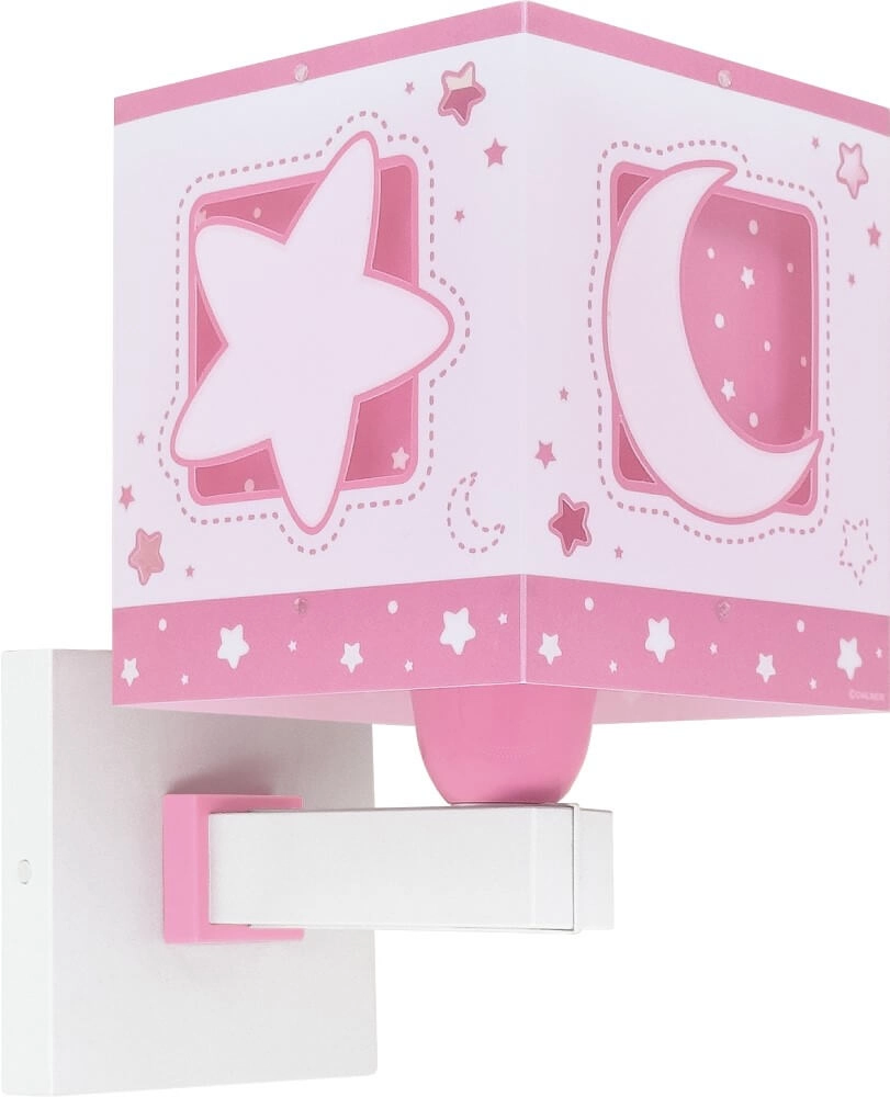 Pink wall lamp Moonlight for children's room