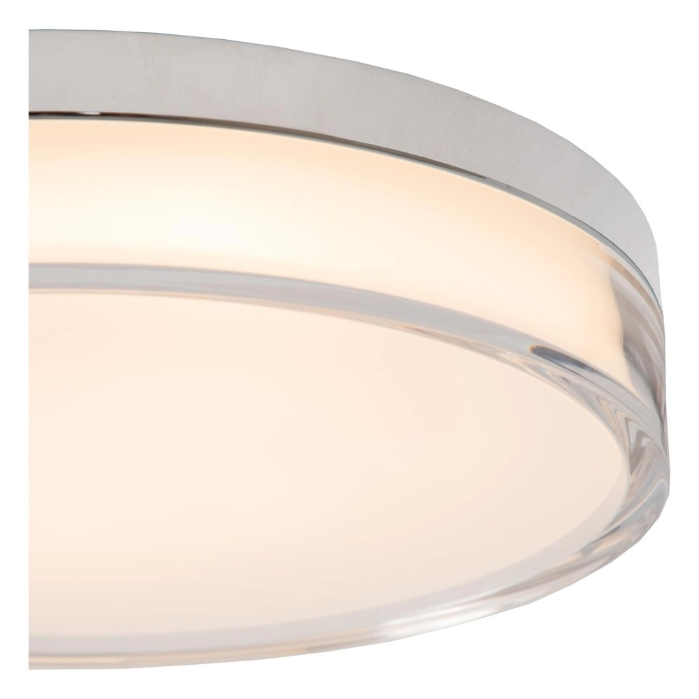 Ceiling light Plano Ø 28cm chrome Lucide 5411212782939