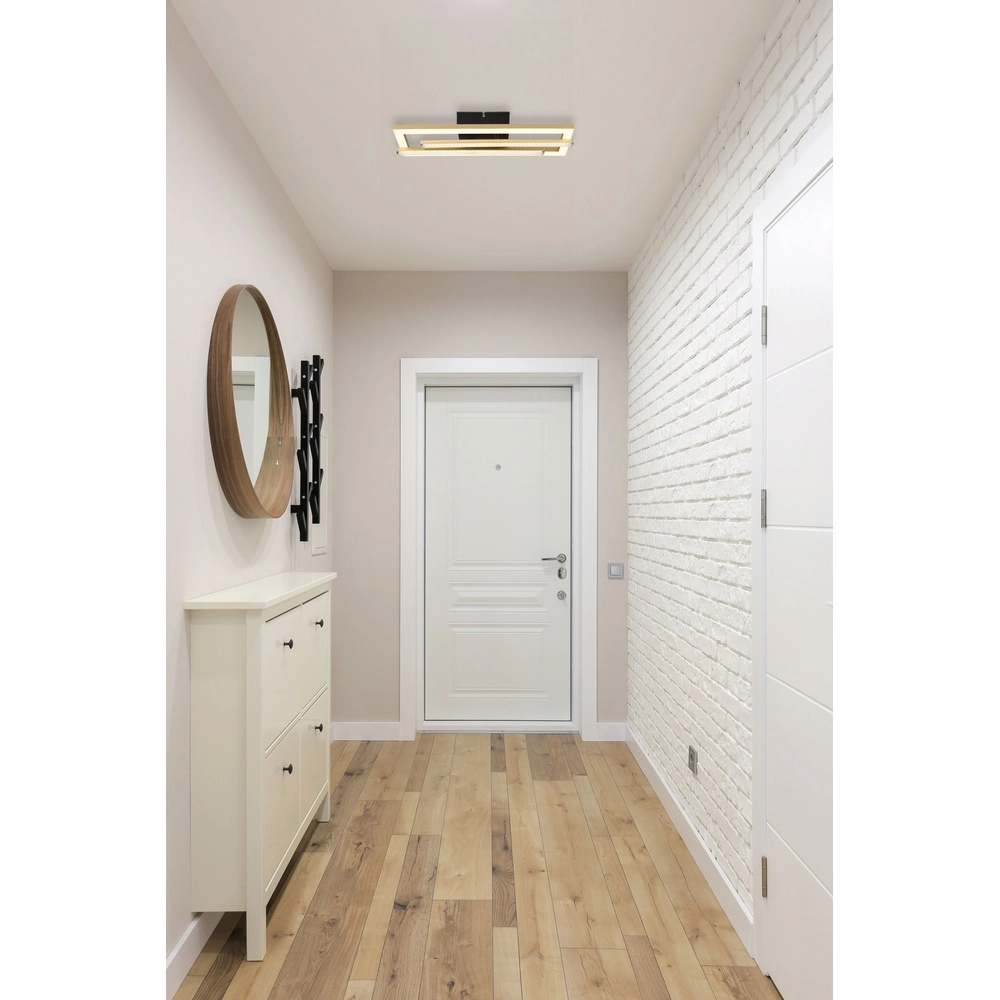 Ceiling lamp Highway black with gold Globo 9007371453795