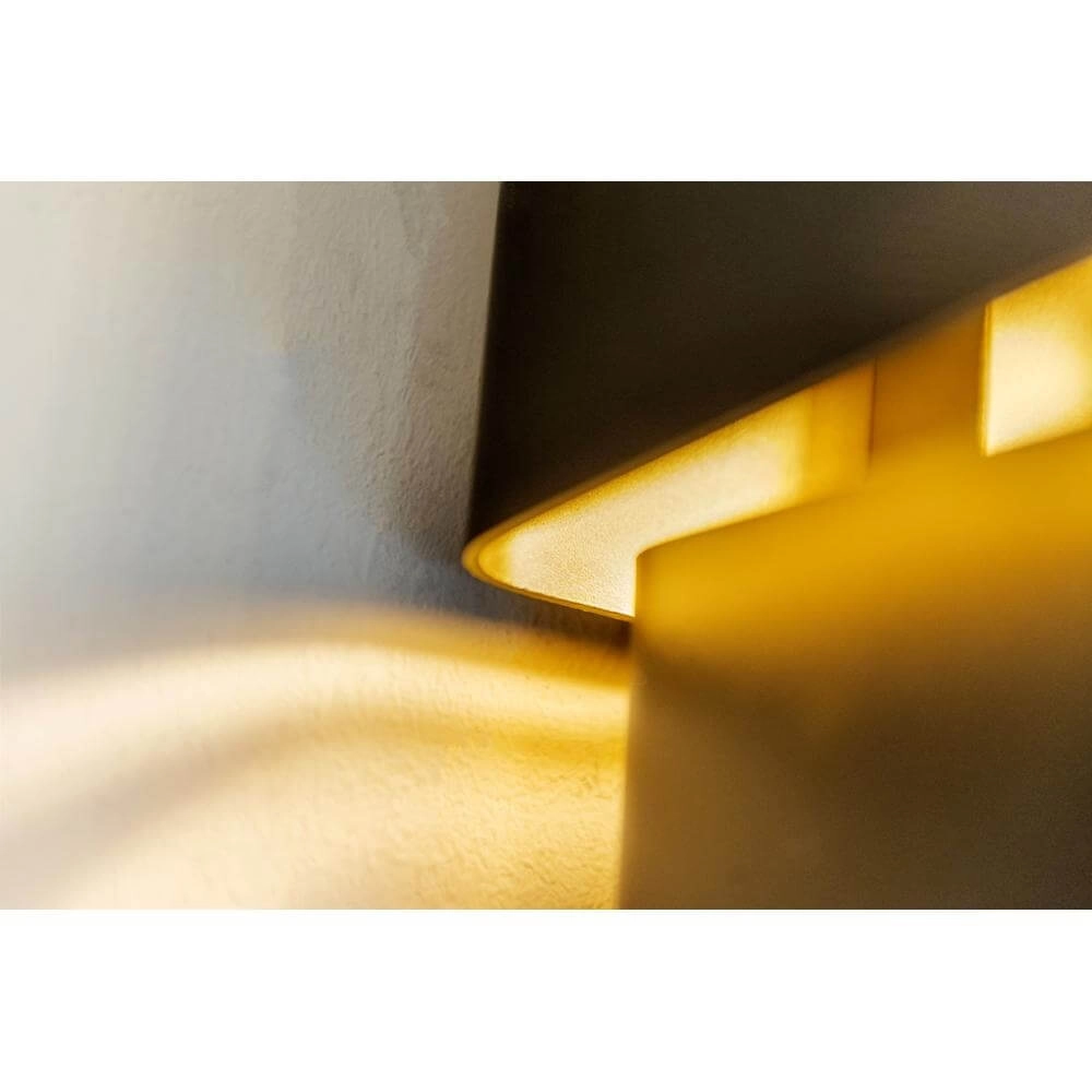 Design wall lamp Layers Black with gold inside Artdelight 8720701101500
