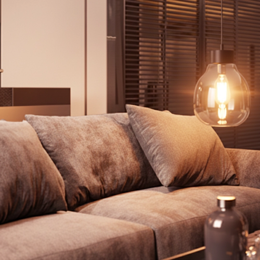Pendant lamp Blacu 1-light zwrt