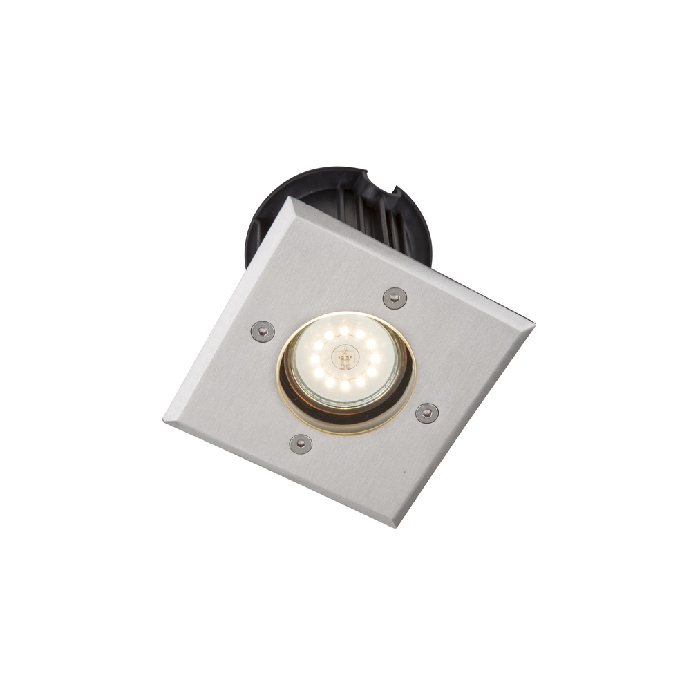 Ground spot Style II square stainless steel Globo 9007371327546