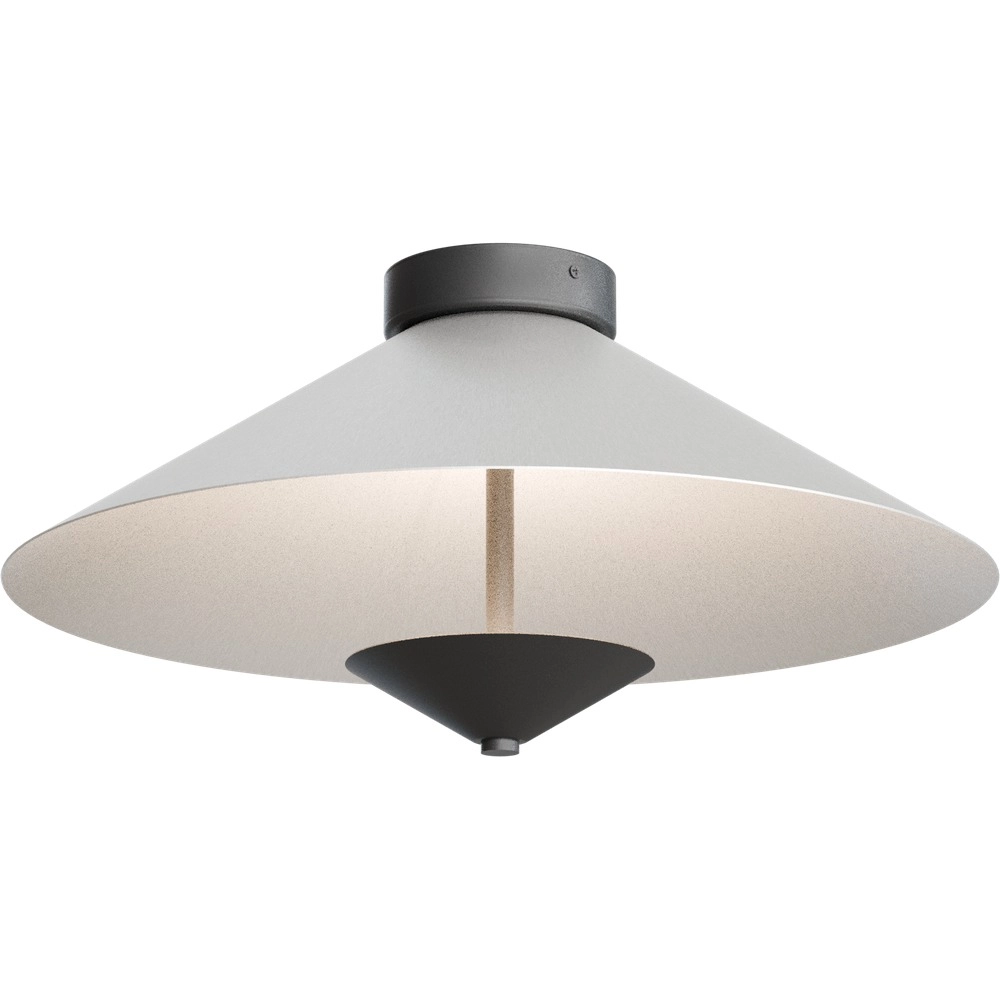 Ceiling lamp Ceppo black with nickel Ø 45cm